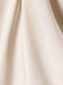 Aloruh 女款 Y2K 前卫性感修身抹胸金属纽扣装饰吊带黑色迷你超短款紧身连衣裙 - 杏色 - 查看 7