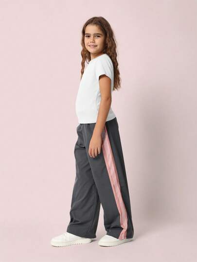 SUMWON 休闲短袖套装 运动工装 训练 运动休闲 节日百搭 常规版型 运动服 放学后 夏季 青年 青少年 少年风格 流行