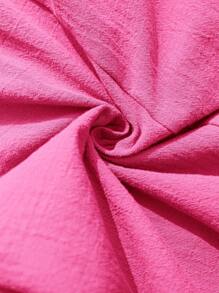 SHEIN VCAY Women Plain Woven Loose Jumpsuit, Vacation Styles, Spring/Summer