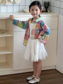 Dazy Kids 女童休闲衬衫，年轻女孩秋季服装 - 彩色 - 查看 6