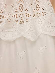SHEIN MOD Conjunto de dos piezas para mujer para uso diario - Blanco - Ver 6