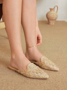 Styleloop Women's Flat Shoes, Minimalist & Practical Multifunction - Camel - View 3