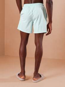 SUMWON Premium Beach Swimming Trunks Athletic Boardshorts Adjustable Waist Summer Pool Shorts Water Sports Leisure Swim Trunks