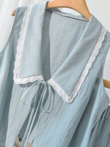 CosyJoli Plus Size Women Summer Romantic Holiday 2pcs Set, Women Shirt + Women Pants