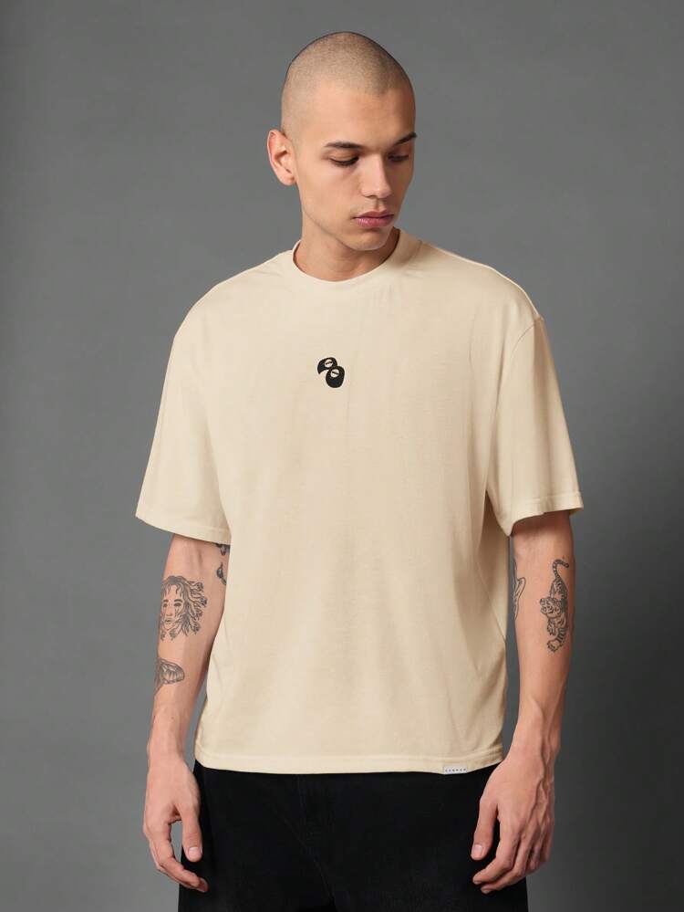 Cotton Jersey Casual Streetwear Relaxed Fit T Shirt With Graphic Print
