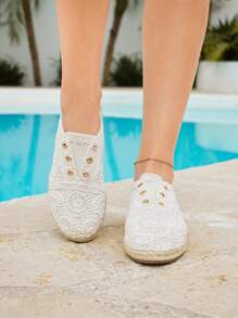 Styleloop Women's Casual Versatile Simple Flat Loafers - Beige - View 3