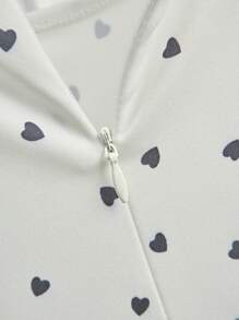 SHEIN Clasi Đầm chấm bi không tay mùa hè thanh lịch cho nữ cỡ lớn - trắng - Xem 5