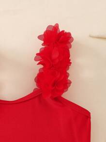 Travachic KIDS 1 Stück Baby Mädchen elastische gestrickte ärmelloser Camisole Badeanzug