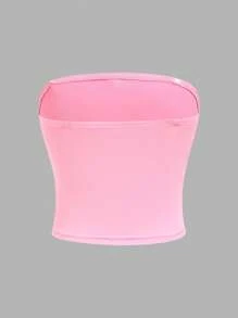 SHEIN Girlism 6 Packs Tween Girls' Casual Basic Floral Print Cropped Cami Tops For Home & Vacation Girls Tube Tops Cute Tube Tops