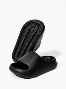 JNSQ 1 paire de sandales d'été antidérapantes en EVA pour enfants, sandales d'intérieur respirantes et chaussures de plage