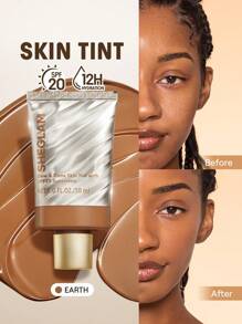 SHEGLAM Dew & Done Spf20輕薄粉底-Earth 品牌 美容 化妝 化妝品 適合女性與女孩 完美搭配夏季春季 Y2K 時尚 流行 生日 母親節禮物 假期 派對準備就緒 最佳顏色 - Earth - 查看 1