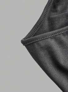 SHEIN EZwear 4 件套休闲简约短款露背修身背心，适合夏季女士穿着 - 彩色 - 查看 7