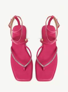 CUCCOO CHICEST Dép đế bằng quai thời trang nữ - Màu Hồng Tươi - Xem 12