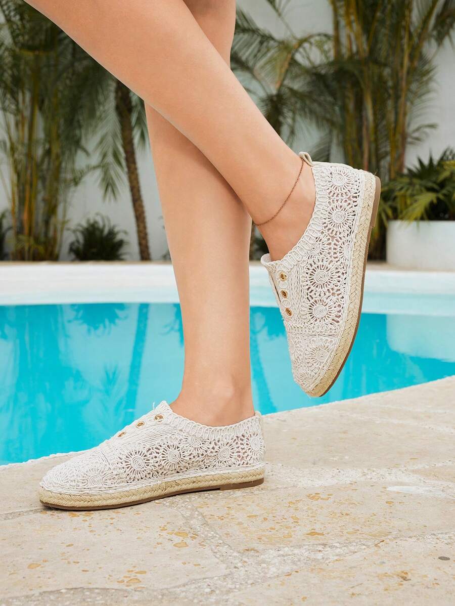 Styleloop Women's Casual Versatile Simple Flat Loafers - Beige - View 1