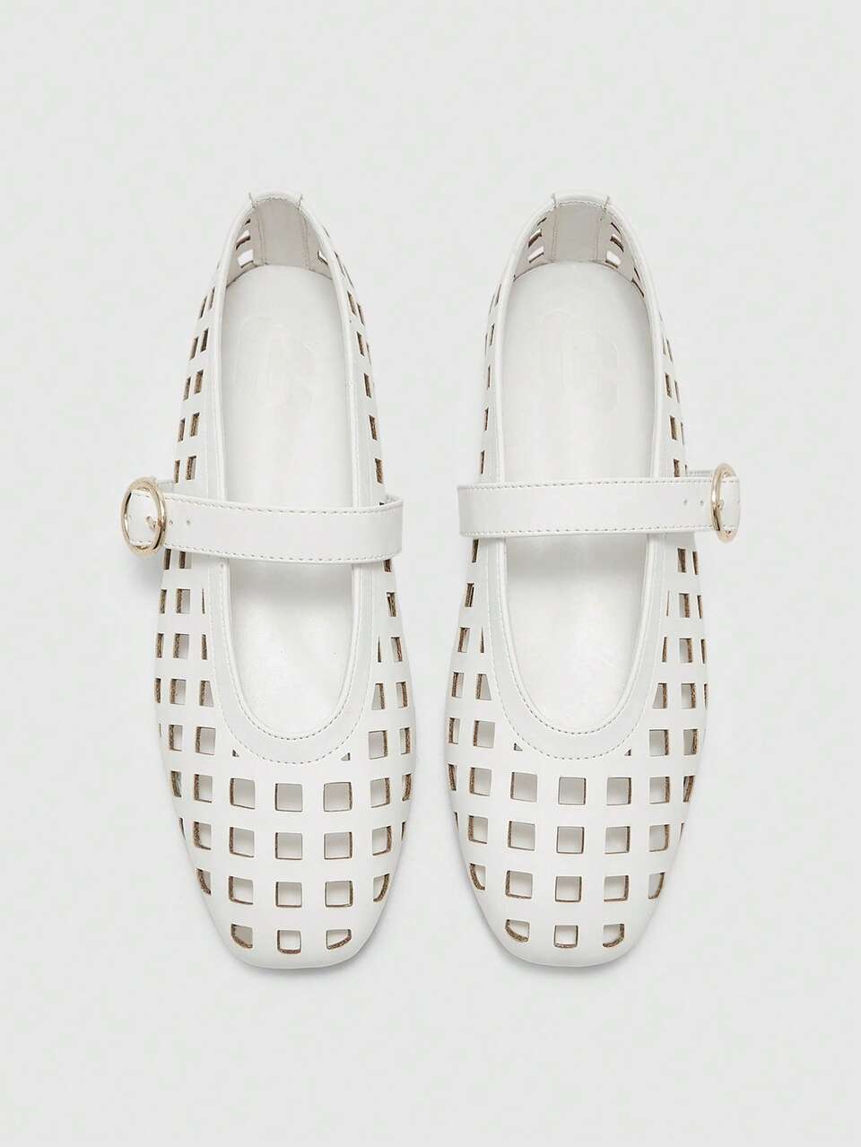 CUCCOO BIZCHIC Retro Mary Jane Shoes, Women Flat Hollow Sole Soft Shoes, Fashion And Comfortable, Suitable For All Seasons, Autumn/Winter For Christmas