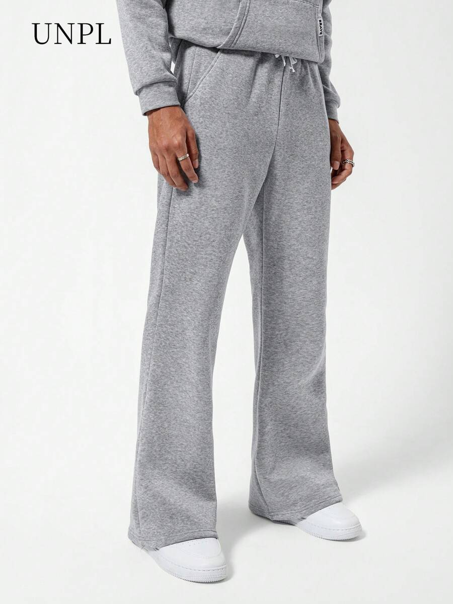 SHEIN 青少年男孩休闲舒适时尚运动裤，运动休闲