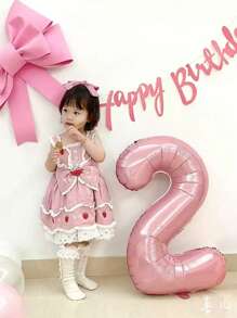 40 In/80cm Cream White Number Balloons Helium Foil Mylar Balloon Birthday Party Banquet Decoration Valentine DAY, Valentines Wedding, Birthday, Birthday Decorations, Balloons, Party Decorations, Party Decor