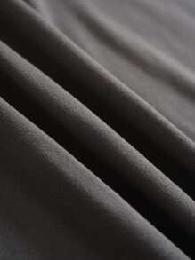 Maweii 大码女式字母印花圆领短袖休闲T恤，夏季 - 灰色 - 查看 6