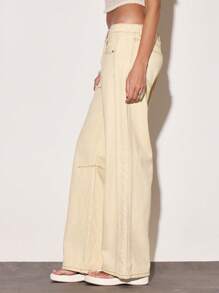 MUSERA Low Rise Washed Straight Leg Denim Jeans Summer Vacation Y2k 90's Streetstyle Cool Girl Holiday Casual Concert