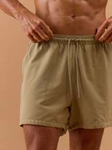 Musero Plain Logo Swim Shorts Spring, Summer, Holiday, Vacation