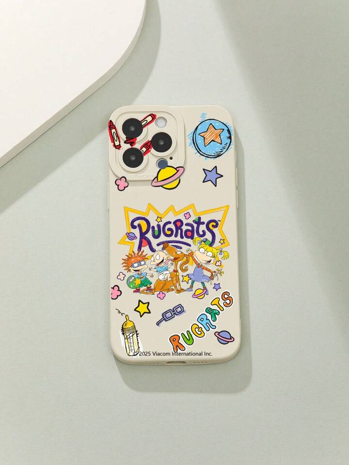 Is That The New Nick 90's X ROMWE 1pc Eyeball Cartoon Pattern Phone Case  Compatible With IPhone And Multiple Models ??| ROMWE