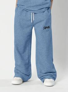 SUMWON Mädchen Co-Ord Jogginghose aus Streetwear, bequeme Freizeitkleidung, Sportlich Lässig Outfit für die Schule und Alltag