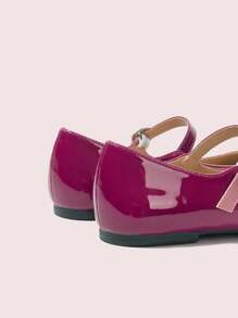 CUCCOO DOLLMOD Zapatos planos de mujer de moda con degradado rojo dulce - Rojo - Ver 9