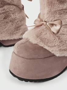 Sugerpunk 女士厚底踝靴，粗跟，可爱街头/校园风格