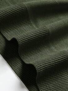 Manfinity Homme 男士休闲商务撞色条纹短袖针织上衣，夏季