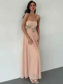 Aloruh Robe tube maxi minimaliste pour femmes pour un usage quotidien