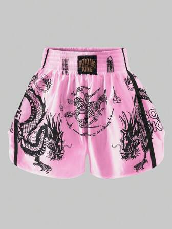 Street Life Men's Street Boxing Shorts, Fashion For Summer