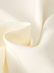 SHEIN Tween Girls' Casual Notched Collar Bowknot Decor Short Cut Long Sleeve Blazer Jacket Girls Jacket Girls Spring Jacket Cropped Blazer Girl Girl Blazer Kids Blazer,In Fall/Winter