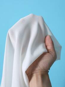 Manfinity Homme Áo thun Polo dài tay công sở thường ngày cho nam - trắng - Xem 6