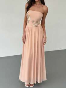 Aloruh Robe tube maxi minimaliste pour femmes pour un usage quotidien