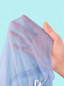 3pcs/Set Tween Girls Floral Print Tankini Swimsuit With Skirt - Multicolor - View 10