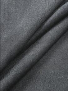 Manfinity RelaxMax Chaleco con capucha de unicolor informal con cordón para hombres