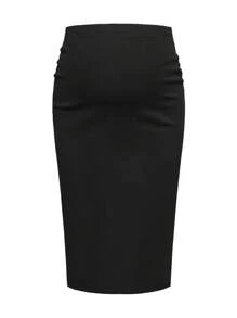Modmama Falda de maternidad ajustable, versátil y casual