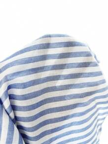 Claim Dot Men's Striped Shirt, Casual And Stylish For Everyday Wear, Fall, Long Sleeve Top