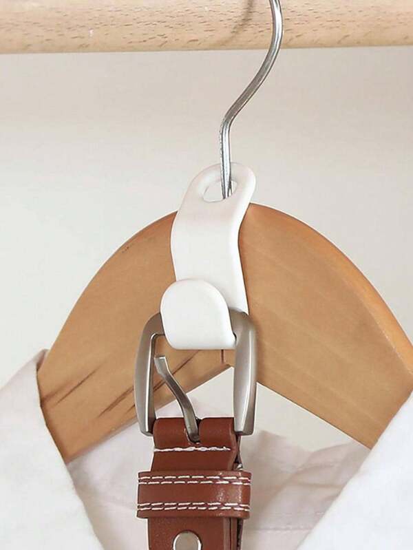 10/20/50pcs Mini Clothes Hanger For Closet Connector Hooks Cascading Plastic Wardrobe Coat Organizer Rack Holder Space Saving