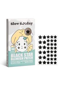 Parches para manchas de Slowsunday con estrella negra, parches para manchas, eliminación del acné, parches para granos, calmantes para la piel