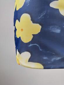 Sunspun 女士加大码纯色提花抹胸上衣和提花 A 字裙 2 件套 - 彩色 - 查看 6