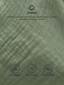Easowa Pantalones cortos de algodón caqui con parches y cintura elástica para mujer, para primavera/verano