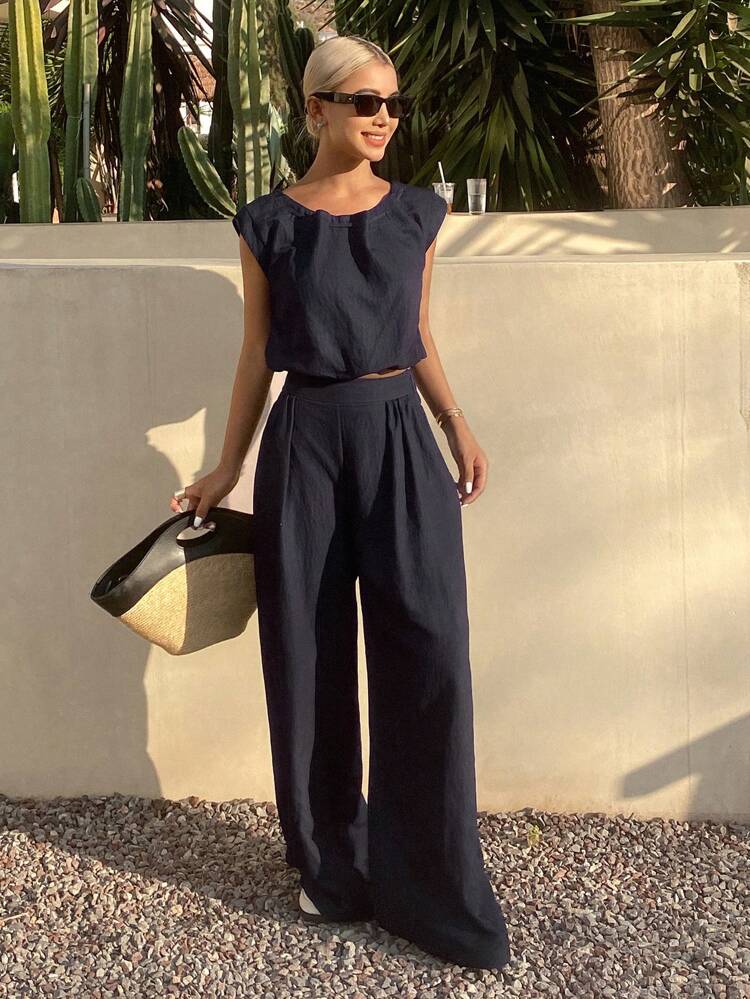 Women Two Pieces Outfits For Daily Wear