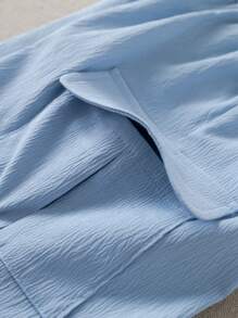 PrepCrw Kleine Jungen Collegestyle Bär Grafik Kurzarm T-Shirt und Shorts Set