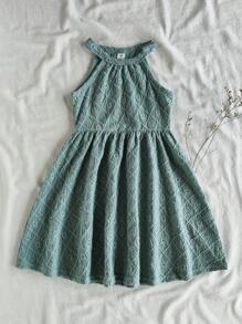 Vintaside Kids Girls Summer Style Fashionable And Stylish High-End Cami Dress, Suitable For Beach Vacation, Parties, And Gatherings