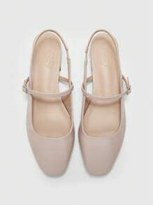 CUCCOO BIZCHIC CUCCOO 女士玛丽珍平底鞋