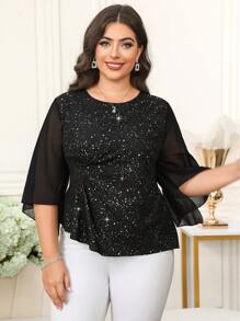 Reflora Áo sơ mi dài tay bằng vải chiffon bóng mượt dành cho nữ cỡ lớn, đơn giản và thanh lịch, thoải mái và đa năng, phù hợp cho mặc hàng ngày, toát lên vẻ sang trọng. Có nhiều kiểu dáng để lựa chọn, bao gồm trang phục đi nghỉ mát, trang phục mùa hè, trang phục công sở, đi chơi, trang phục văn phòng, trang phục mùa xuân, trang phục ngày lễ, trang phục trang trọng và trang phục dự tiệc cưới. Chiếc áo sơ mi cỡ lớn thanh lịch này là lựa chọn lý tưởng cho áo mùa hè và trang phục công sở thường ngày dành cho nữ. Thích hợp cho Ngày Valentine. - màu đen - Xem 4