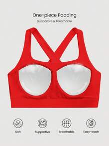 GLOWMODE Quick-Dry Sweat-Wicking Built-In Cups Square-Neck Dress With Built-In Shorts Side Pockets Non-Slip Grips Tennis Golf Gym Daily Casual