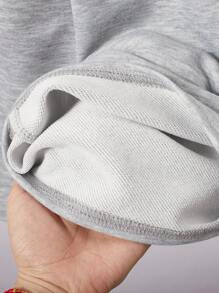 SHEIN 3pcs/Set Tween Boy Casual Loose Knit Shorts Set