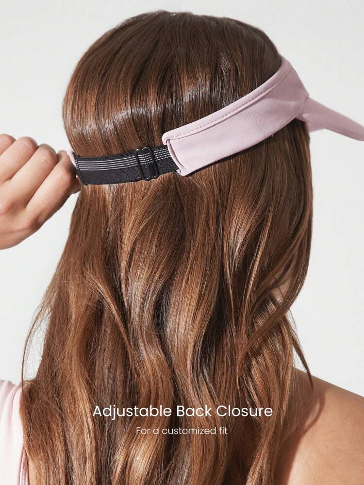 Glow On Lightweight Quick Dry Waterproof Adjustable Foldable Sun Visor Gym Workout Hike Beach Pool Holiday Vacation Getaway Daily Active Wear